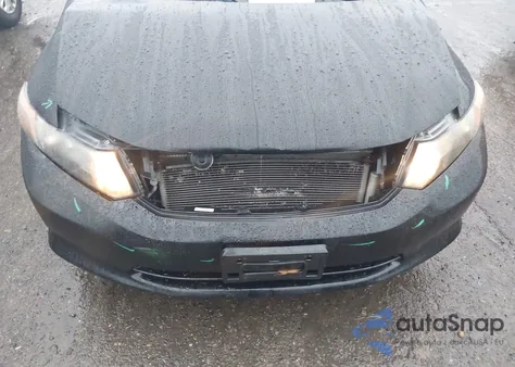 2012 Honda Civic Lx z USA, uszkodzony, nr VIN 2HGFB2F57CH605377